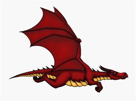 flying dragon clipart